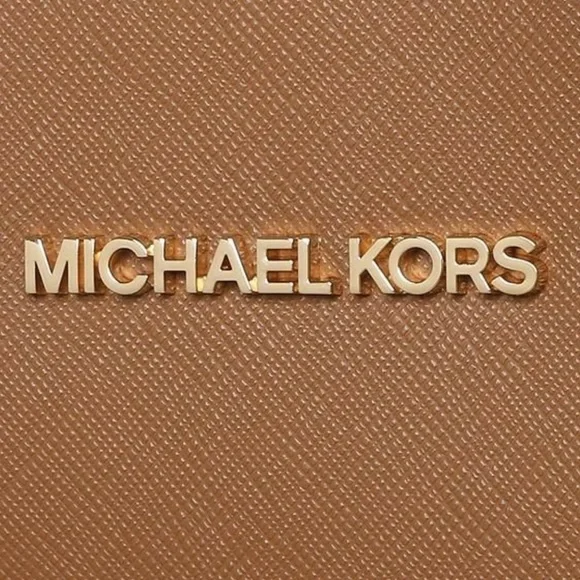 MICHAEL KORS Charlotte Large Leather Top-Zip Tote - Picture 13 of 16